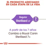 Royal Canin STERILISED FELINE 1.5KG - Imagen 7